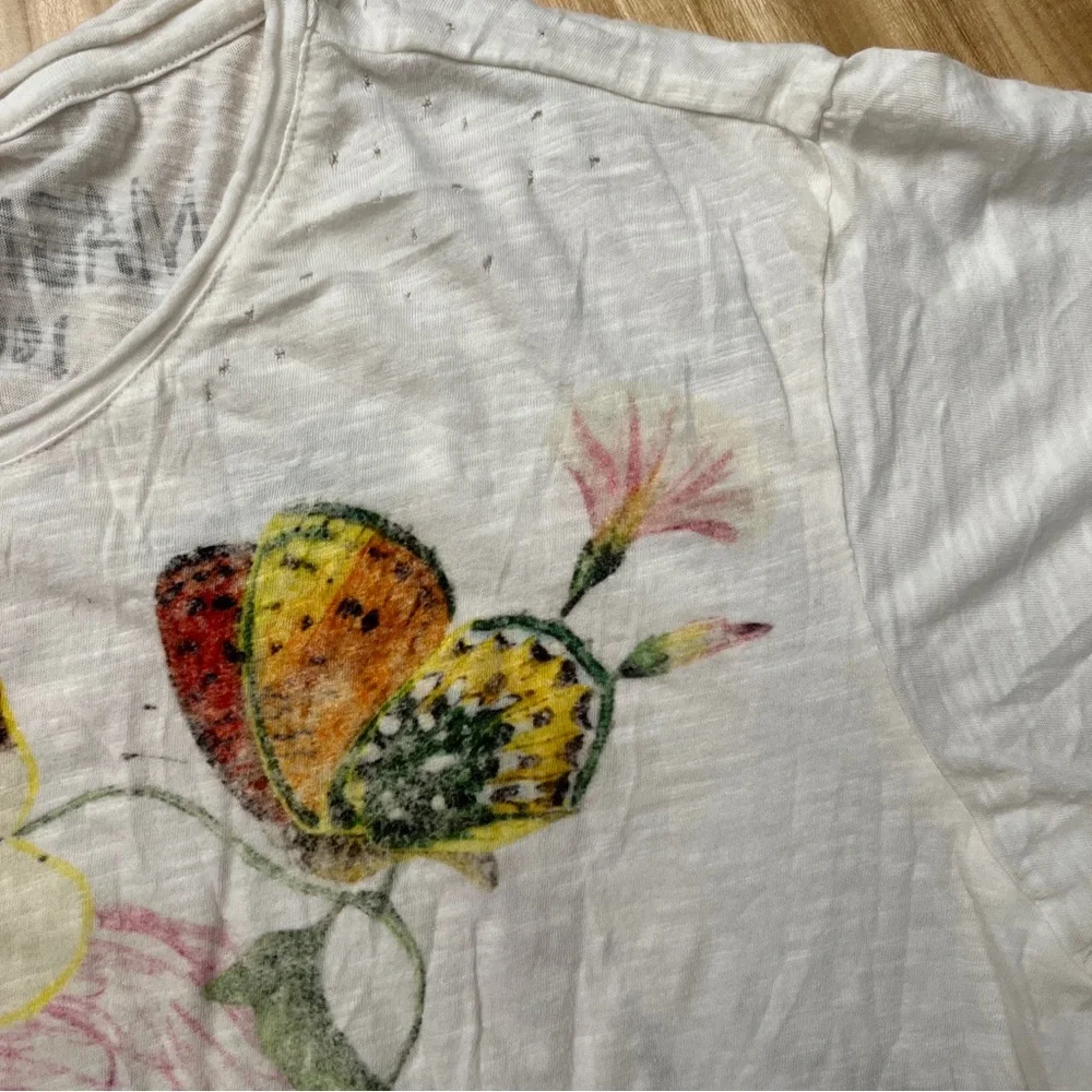 NWT MAGNOLIA PEARL Profound Responsibility Butterfly T Tee Shirt NEVER Worn OS - Picture 5 of 13